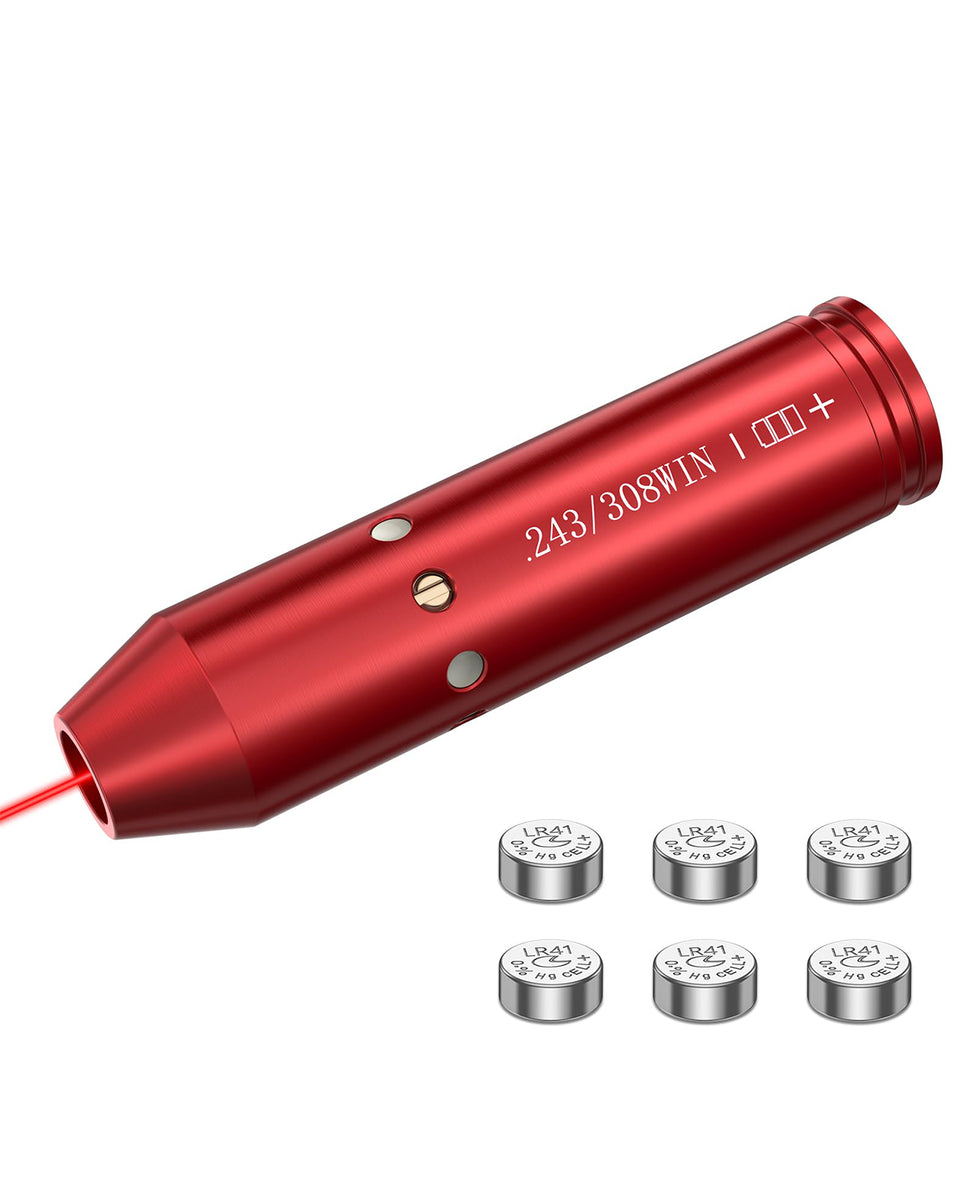 thumbnail image 2 of Vector Optics .243 .308 Win. 7.62x51 Mm 7mm-08 Rem Cartridge Red Laser Bore Sigh 2 of 10