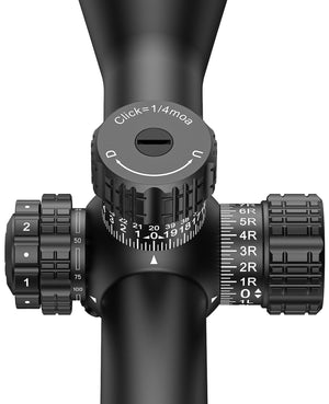 EZshoot 5-25x56 Adjustment FFP Rifle Scope ED Glass