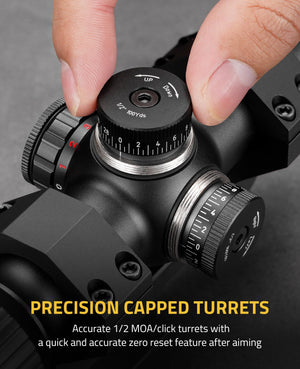 PRECISION CAPPED TURRETS