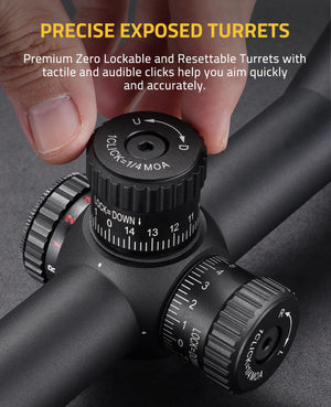 PRECISE EXPOSED TURRETS