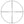 Circular reticle with crosshairs