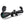 EZSHOOT 2.5-10x50 AO Rifle Scope, Red/Green Mil-dot Reticle