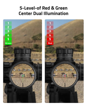 5-Level-of Red & Green Center Dual Illumination