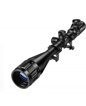 EZSHOOT  6-24x50 AO Red & Green Illuminated Scope-Blue
