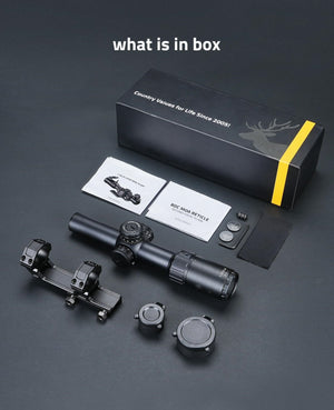 Box with EZSHOOT optics and accessories 