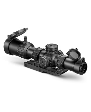 EZSHOOT LPVO 30mm Cantilever Mount Illum BDC .223/.308 BDC- II 1-4x24