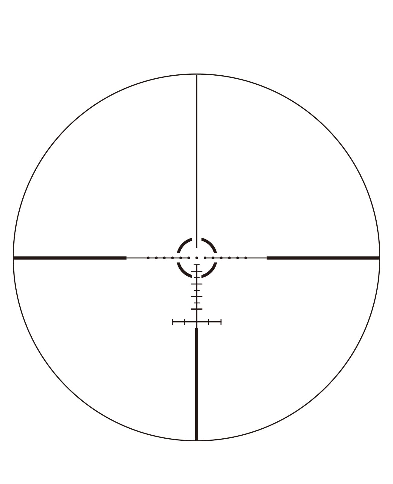 EZSHOOT MPVO AO Rifle Scope, Locking Turret, 5 Illumination – EZshoot