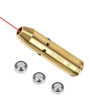 Best Laser Bore Sighter for .243/.308 Caliber Rifle Shooting with 3 Batteries