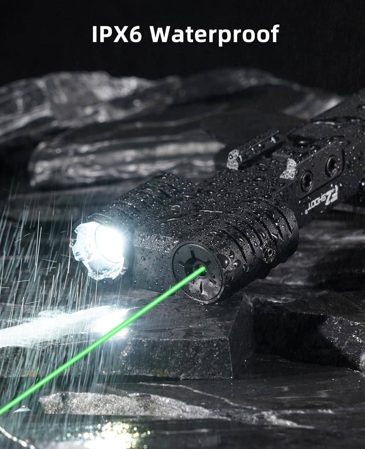 EZshoot Best Laser Flashlight Combo for AR-15 - Best Light with IPX6 Waterproof