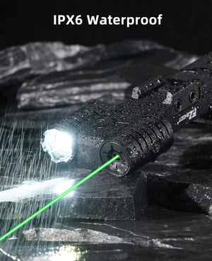 EZshoot Best Laser Flashlight Combo for AR-15 - Best Light with IPX6 Waterproof