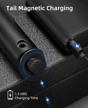 EZshoot Rechargeable Flashlight Laser Combo with Tail Magnetic Charging - Long Battery Life