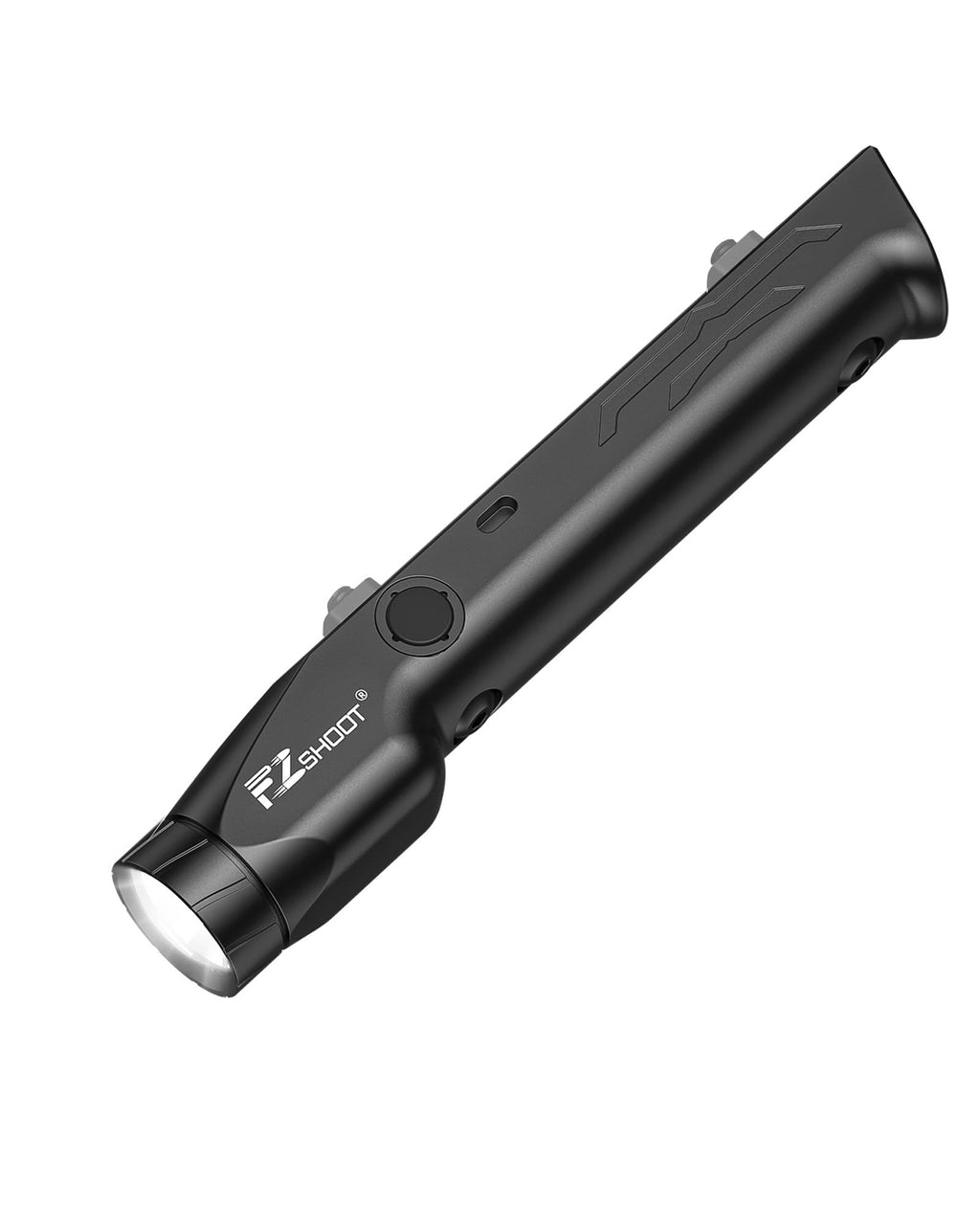 EZshoot 1700 Lumens Tactical Flashlight for M-Rail & Picatinny Rail