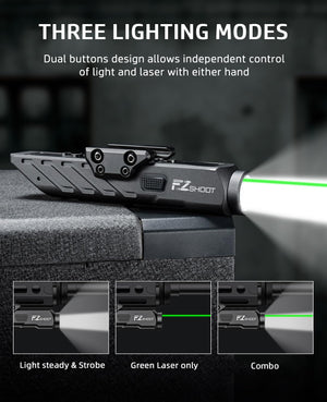 EZshoot Best Light Laser Combo with Three Lighting Modes
