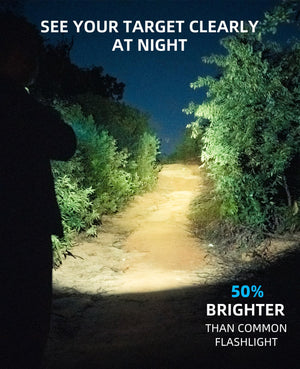 EZshoot Bright Flashlight for AR Rifles can Make You See Your Target Clearly At Night - 50% Brighter Than Common Flashlight