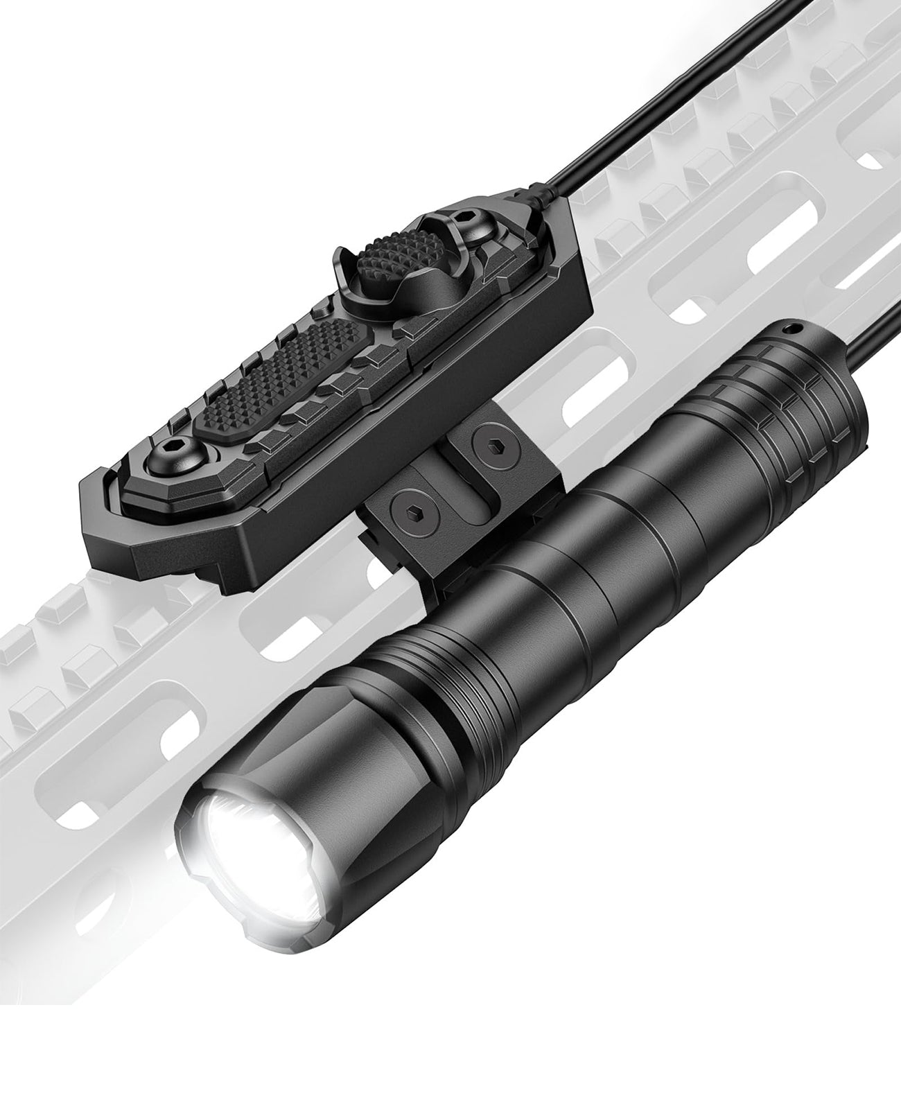 EZshoot 1800 Lumens Tactical Rifle Light with Remote Pressure Switch