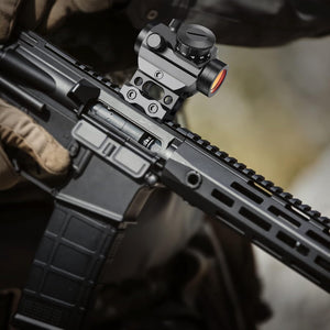 EZshoot The Best Red Dot Sight with 1 Inch Riser Mount Compatible with 20mm Picatinny Rail for Rifles