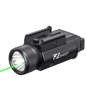 EZshoot 2400 Lumens Laser Combo Flashlight for Glock Pistol