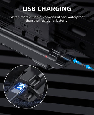 EZshoot 2400 Lumens Rifle Green Laser Light Combo