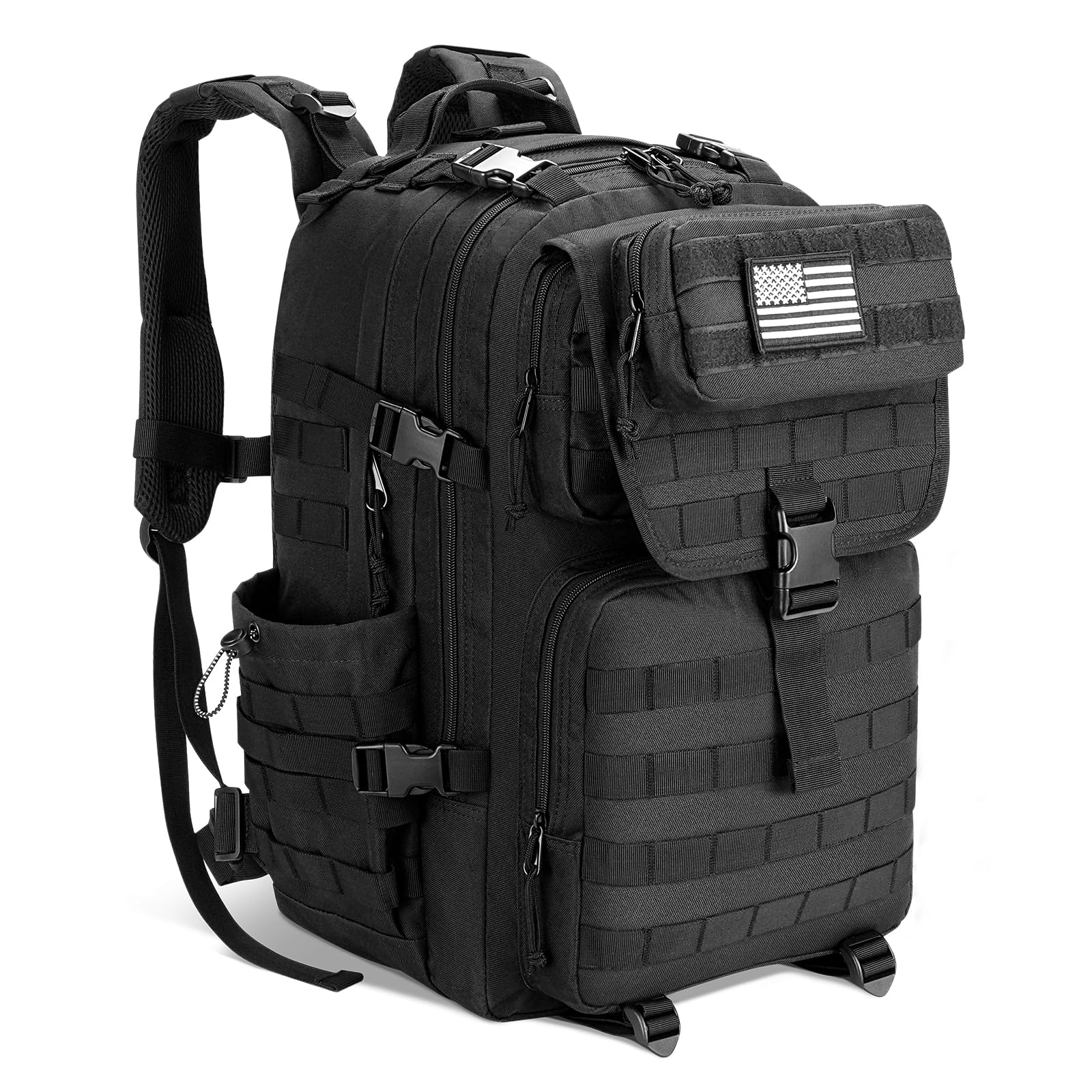 EZshoot 45L Tactical Backpack Heavy Duty Military Backpack for Men