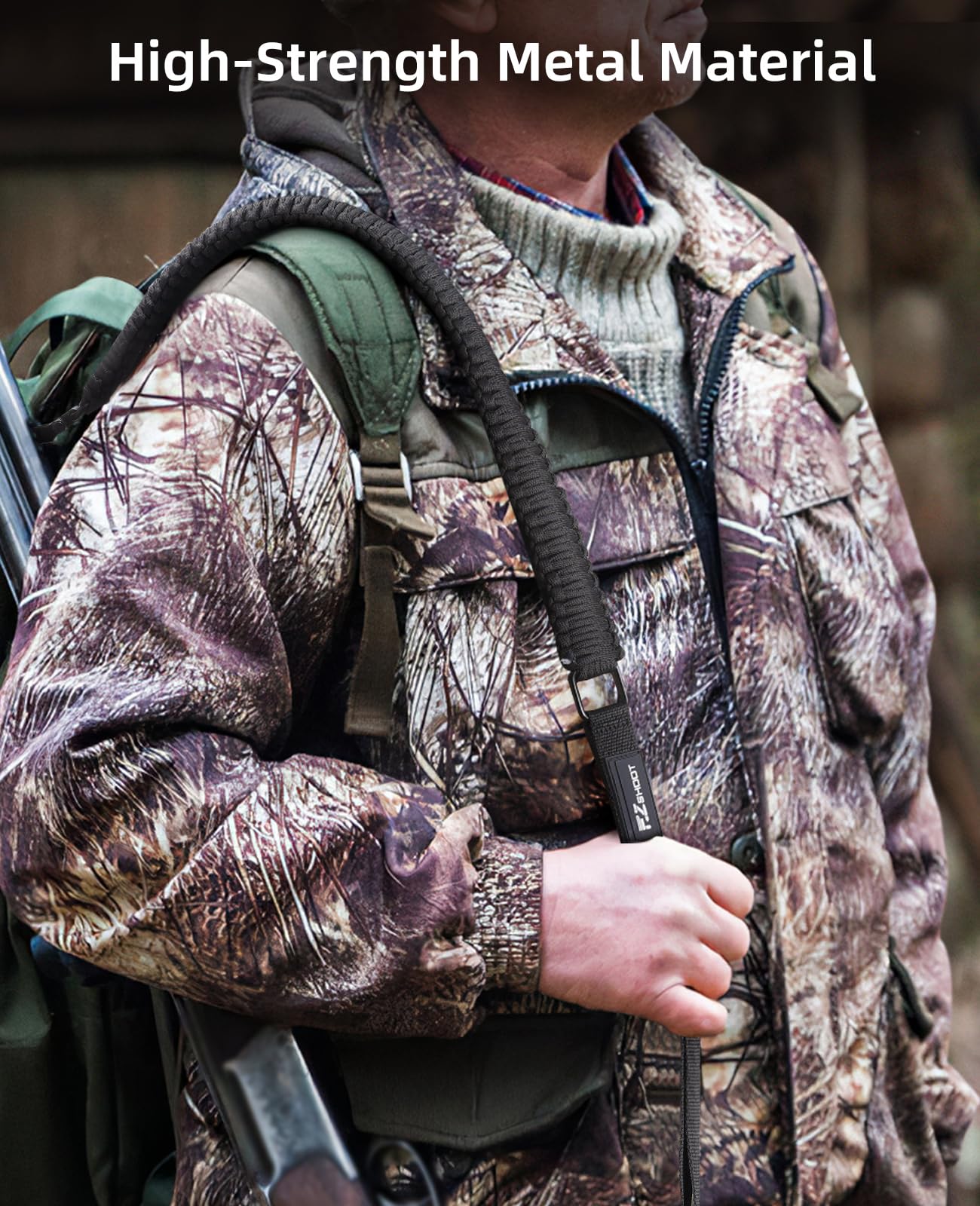 EZshoot 550 Paracord Sling Quick Adjust Two Point Rifle Sling
