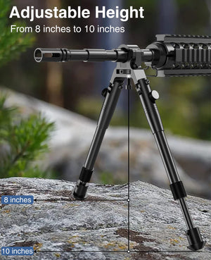 ezshoot trigger stick bipod hunting bipod for ar15 with adjustable height