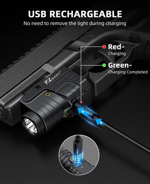 EZshoot Best Laser Light Combo with USB Recharging for Pistol