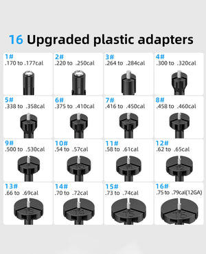 The Best Laser Bore Sight Kit for Rifle with 16 Upgraded Plastic Adapters