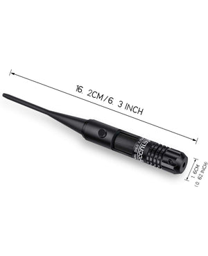 Product Size of EZshoot Laser Bore Sight Kit for Rifle