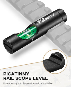 EZshoot Best Scope Leveling Kit for Picatinny Rail