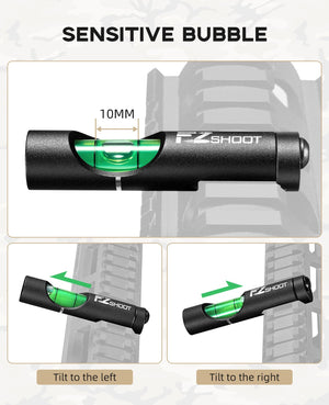 EZshoot Bubble Leveling Kit Universal Magnetic Scope Leveling Tool