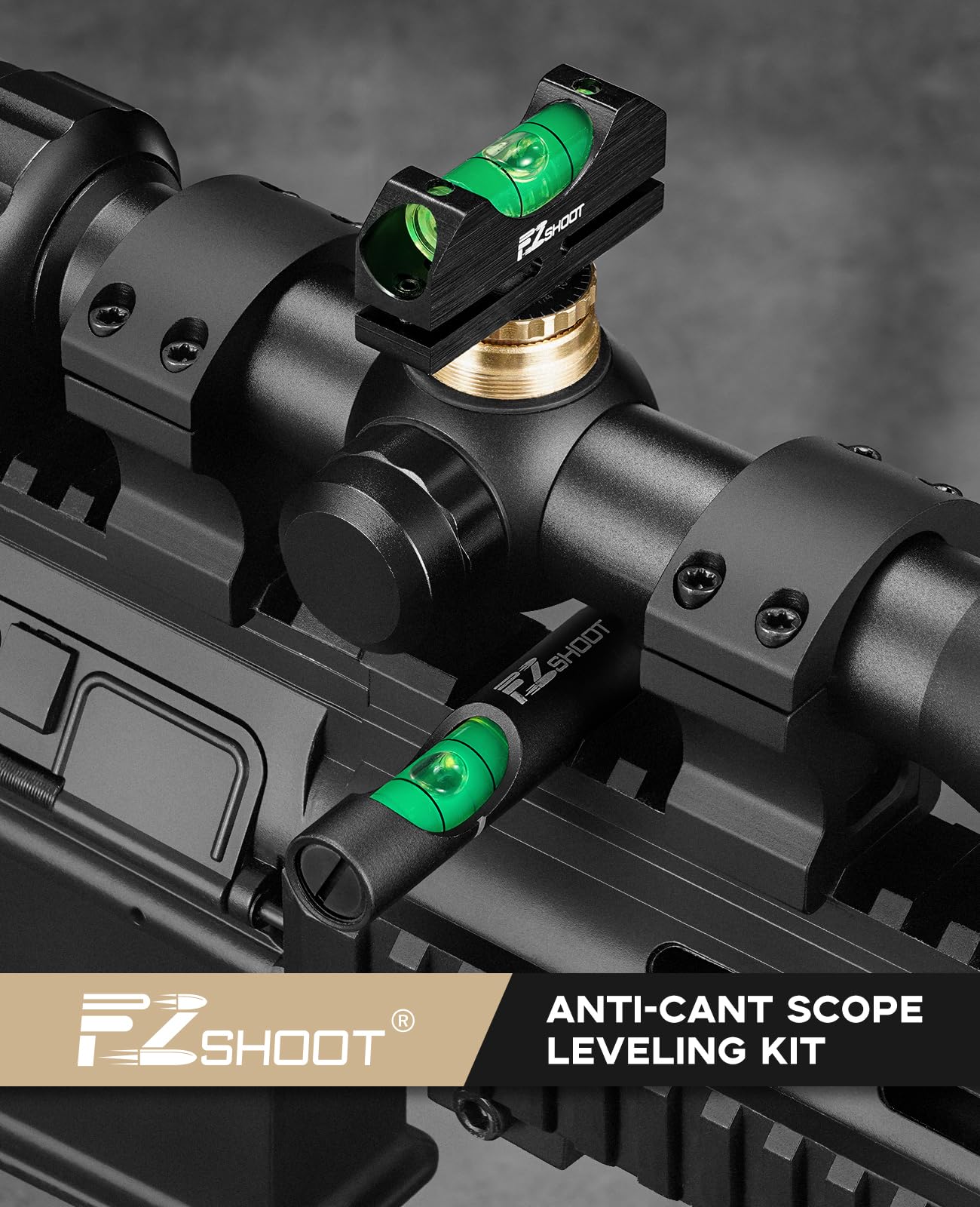 EZshoot Bubble Leveling Kit Universal Magnetic Scope Leveling Tool