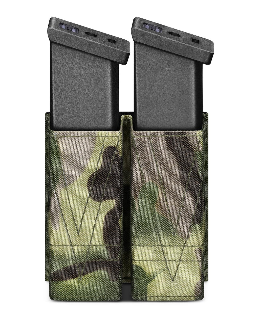 EZshoot Double Pistol Insert Molle Magazine Pouch with Quick Release
