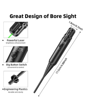 Great Design of Red Green Laser Bore Sight Kit Best Bore Sighting Tool