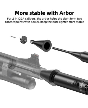 EZshoot Stable Bore Sight with Arbor Best Laser Bore Sight Kit