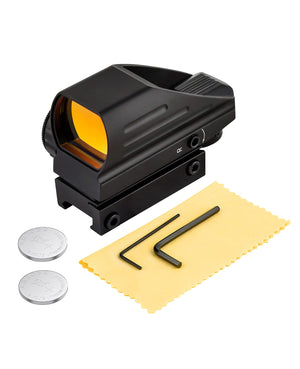 Items Included in the Package of EZshoot 4 Reticles Red Dot Sight