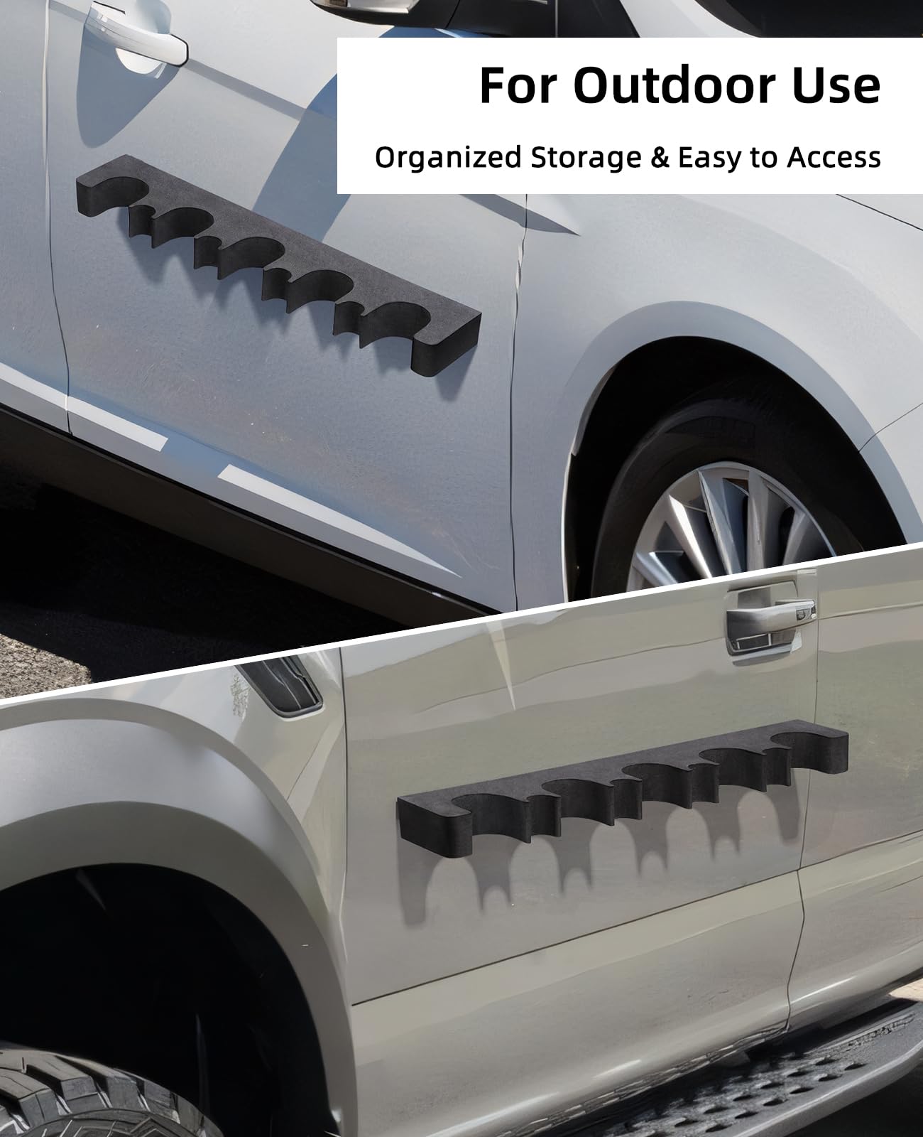 EZshoot Indoor Foam Gun Rack Rifle Rack with Magnetic Strip