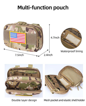 EZshoot Multifunctional 7 in 1 Tactical Belt for Outdoor Sport