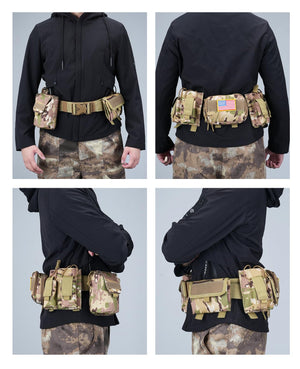 EZshoot Multifunctional 7 in 1 Tactical Belt for Outdoor Sport