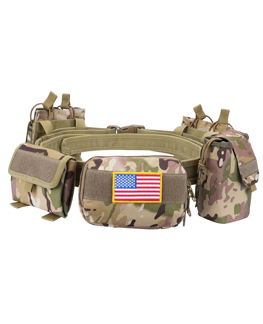 EZshoot Multifunctional 7 in 1 Tactical Belt for Outdoor Sport
