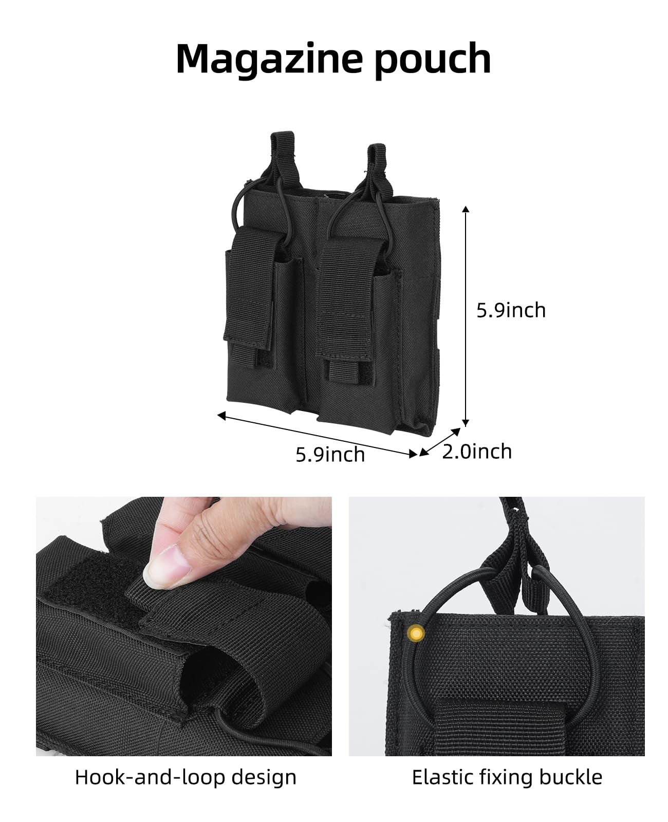 EZshoot Multifunctional 7 in 1 Tactical Belt for Outdoor Sport