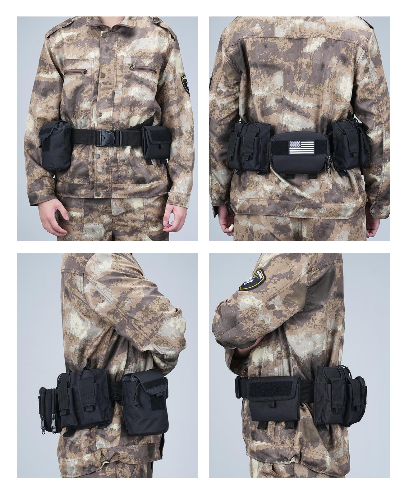 EZshoot Multifunctional 7 in 1 Tactical Belt for Outdoor Sport