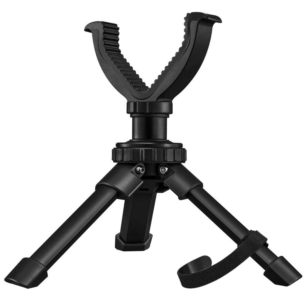 ezshoot 6.3-7.9 inches portable rifle tripod rest for target shooting stable tripod with quick release