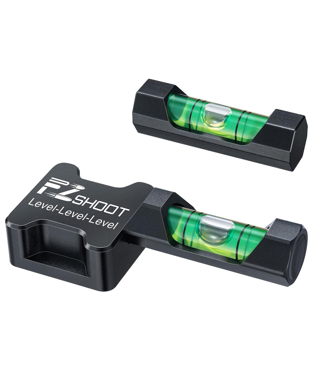 Qpong Scope Leveling Kit - Magnetic Bubble Level, Adjustable Clamp, High-Precision, For Riflescopes