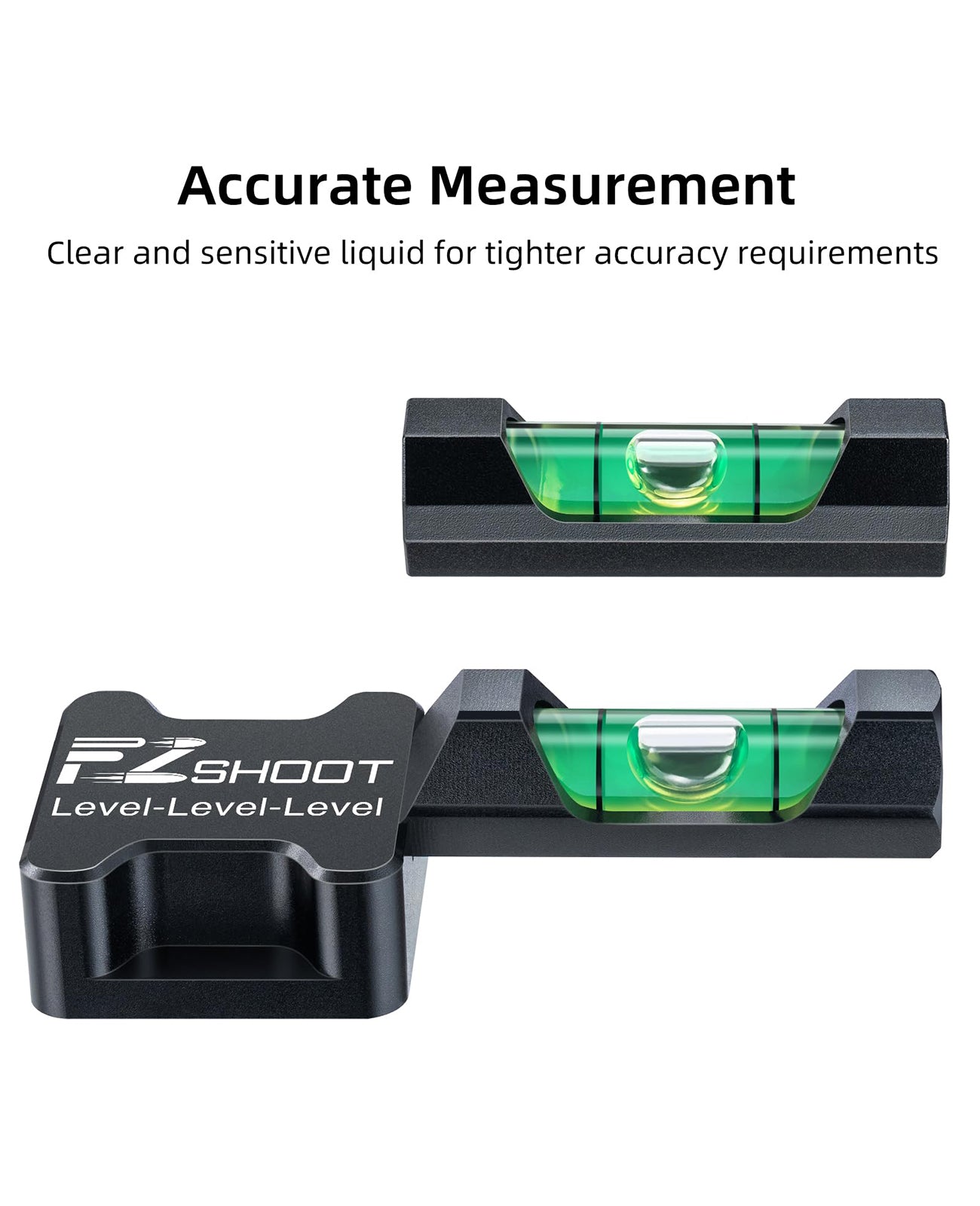 EZshoot Precise Calibration Scope Bubble Level Tool with Strong Magnetic Base