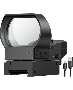 EZshoot Rechargeable Best Red Dot Sight Green Dot Sight Multiple Recticle Motion Awake 