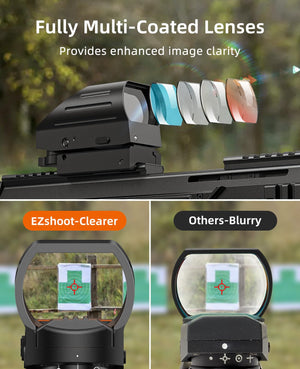 Best Red Dot Sight for Rifles with Fully Multi-coated Clearer Lenses