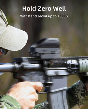 EZshoot Best Red Dot SIght Optic Scope can Hold Zero Well
