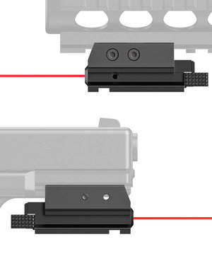 EZshoot Best Laser Sight with Picatinny Adapter for AR Rifles and Pistols