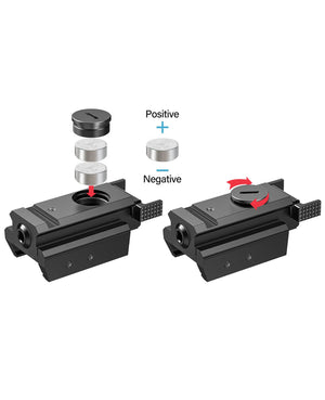 EZshoot Best Red Laser Sight with 2 Batteries - Long Battery Life