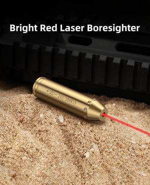 EZshoot Best Laser Bore Sight with Bright Red Laser Boresighter for Accurate Shooting